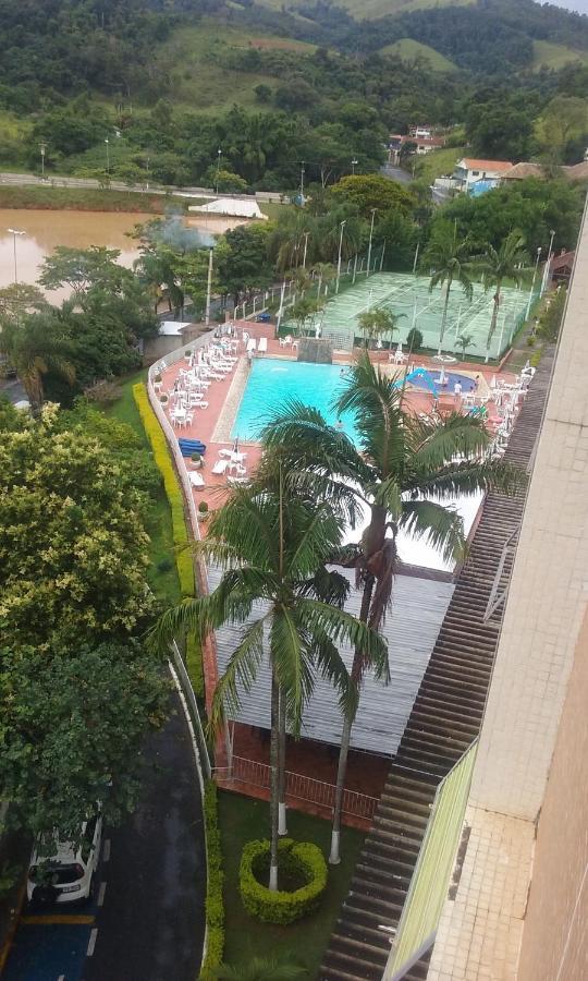 Flat No Cavalinho Branco Aparthotel Águas de Lindóia Buitenkant foto