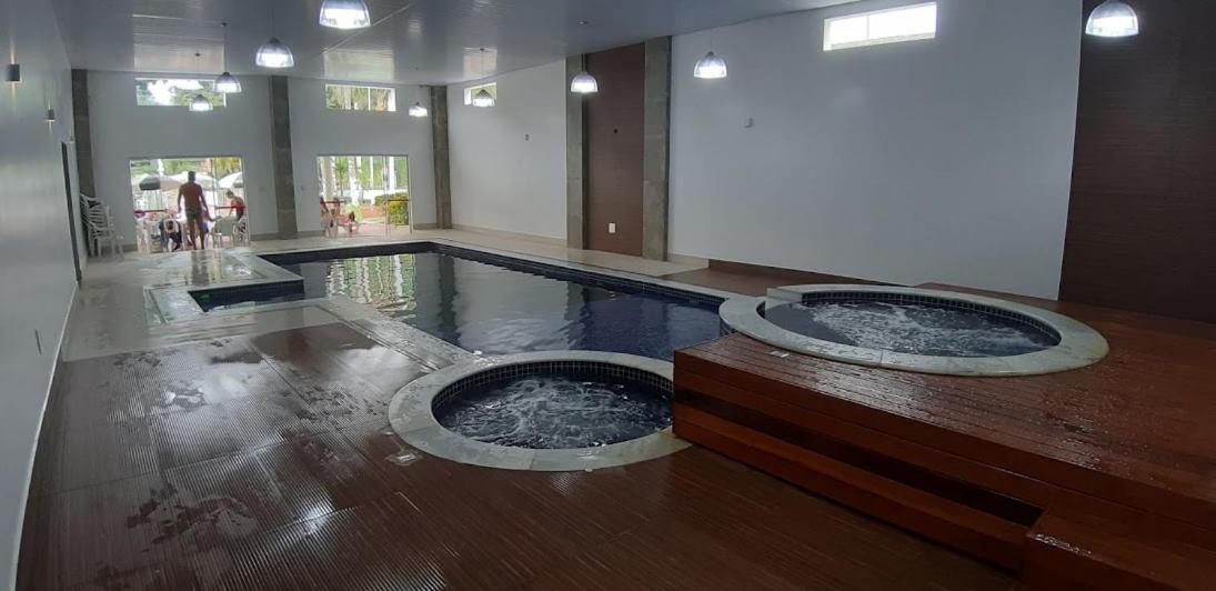 Flat No Cavalinho Branco Aparthotel Águas de Lindóia Buitenkant foto