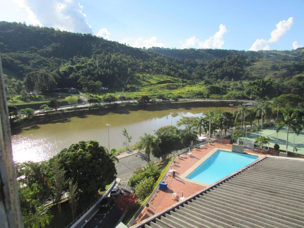 Flat No Cavalinho Branco Aparthotel Águas de Lindóia Buitenkant foto